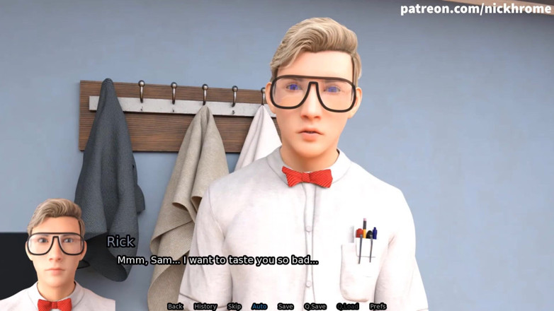 Visual Novels: SexBot 66 - saftig handledares fitta