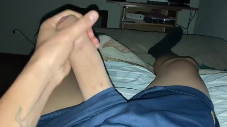 Danybigpen: Masturbação com leite fresco rico na sua bunda