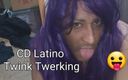 Evil 818 Porno: CD - Femeie latino twink care face opturi