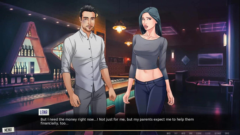 Dirty GamesXxX: Our red string: Robert on his way to fuck Lena -...