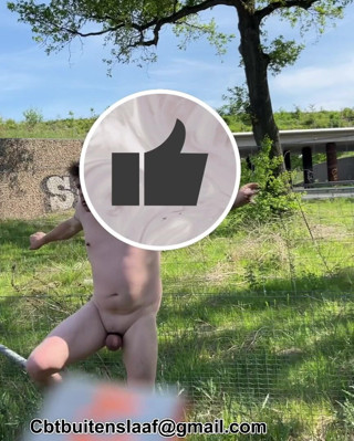 No limit cbt slave: Goală în aer liber