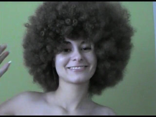 All Those Girlfriends: La bionda ragazza gabrielle bellezza gioca con le sue parrucche