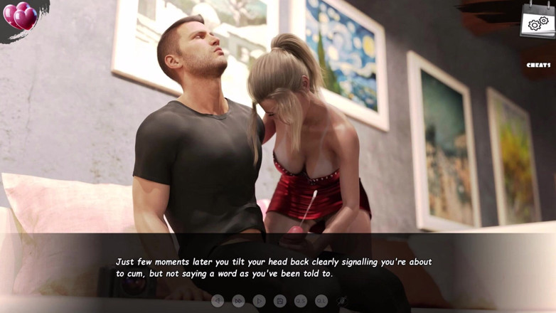 3D Cartoon Porn: 燃烧的界限 34 - 私人拍摄第2部分迈克得到手淫和射在angelica的手上