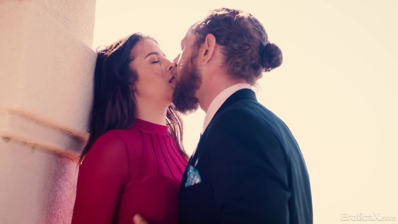 Erotica X: Hot brunette Kylie Rocket fucks friend at bff's wedding- Eroticax