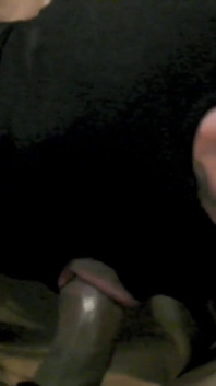 ebony choco bigcock shemale, cum feeding her white fuckslut boy.