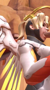 Pompino con pietà. Overwatch parodia