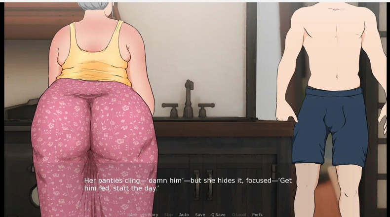 XXX Games Bunk: Geploegd op masturbatie tijdens het snuiven van een oma-panty