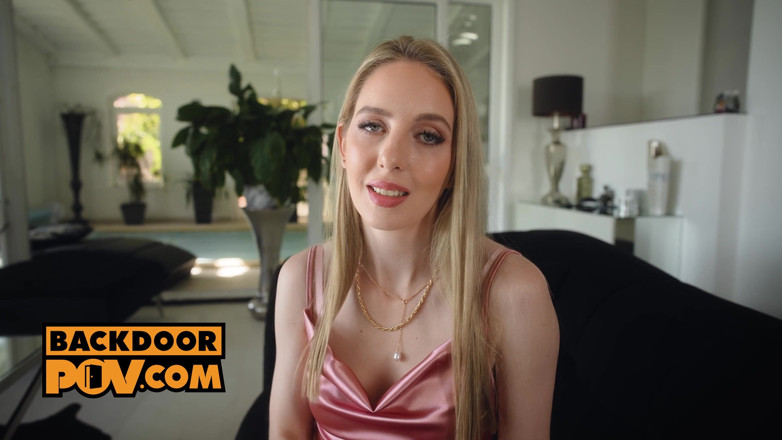BackdoorPOV: POV - Baise ton nouveau talent de star du porno, Carolina...