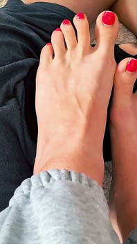 Bare Feet on Slave’s Face - Foot Sniffing Domination