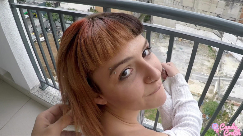 Mano Nico Official: Creampie anale al 10° piano nel centro di San Paolo