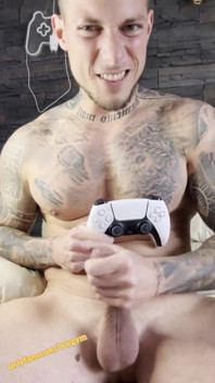 Ps5 Is Bored so I Decided to Play with My Big Cock