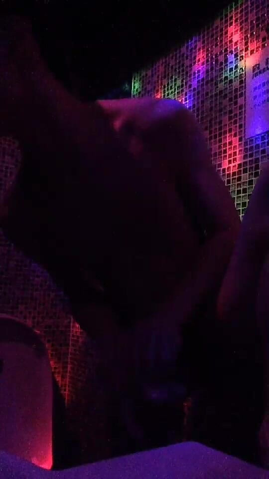 Moby_Yik: Solo Jerking at Club Toilet