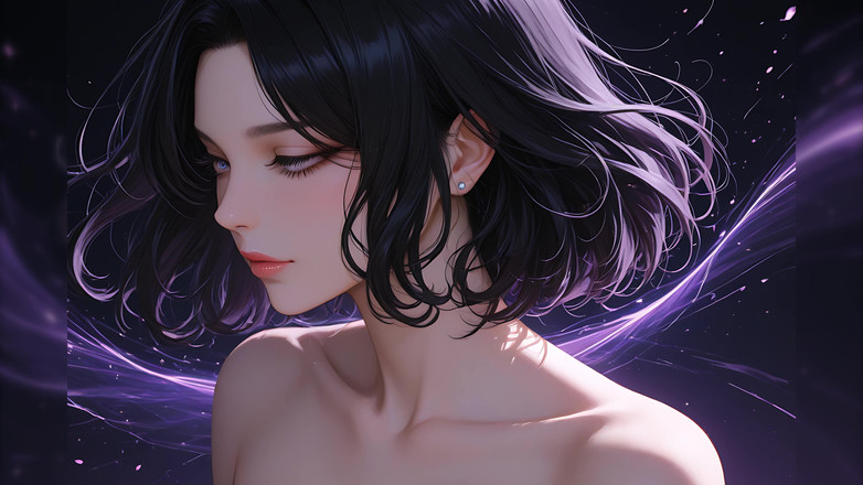 LustRender: Tayangan Slaid Lustrender: Ejaan Pengayaan Mystic Bogel Swirling - Ai Video