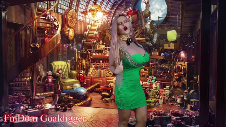 FinDom Goaldigger: Si trasforma in orsacchiotto per un nuovo anno!