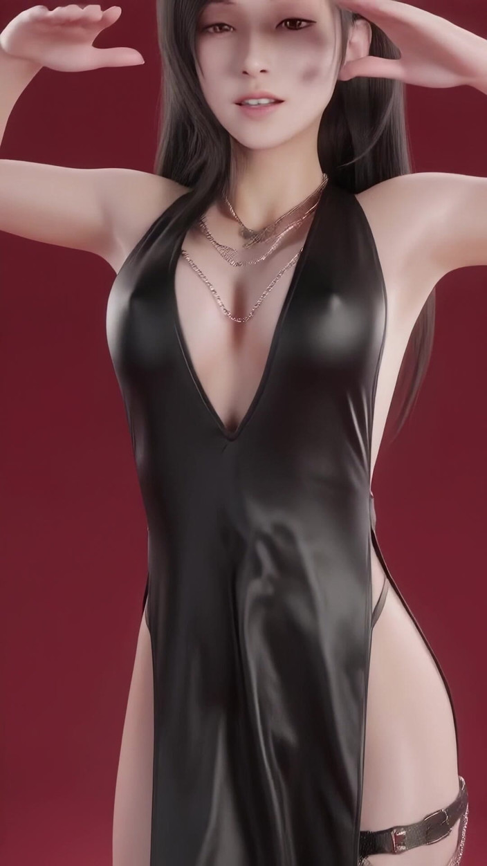 3D-Hentai Games: Tifa má půvabný tanec (t-ara - den po dni)