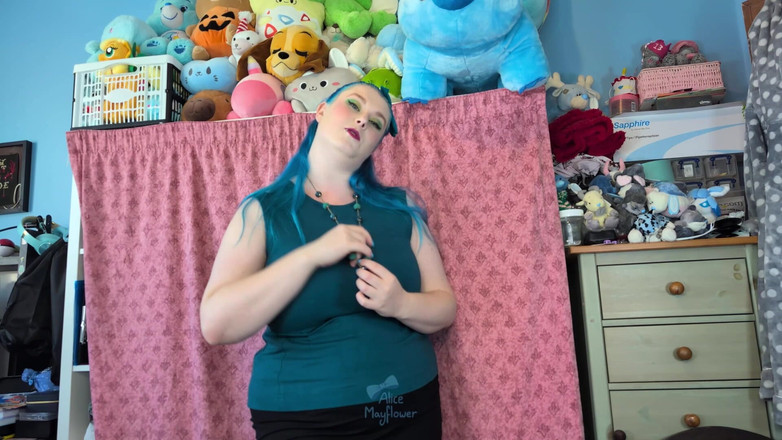 Alice_Mayflower_Scottish: Belle-mère, coaching masturbatoire doux - fille solo