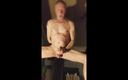 Janneman janneman: Sexshow exhibitionniste bondage avec éjaculation devant la caméra aussi lent et...