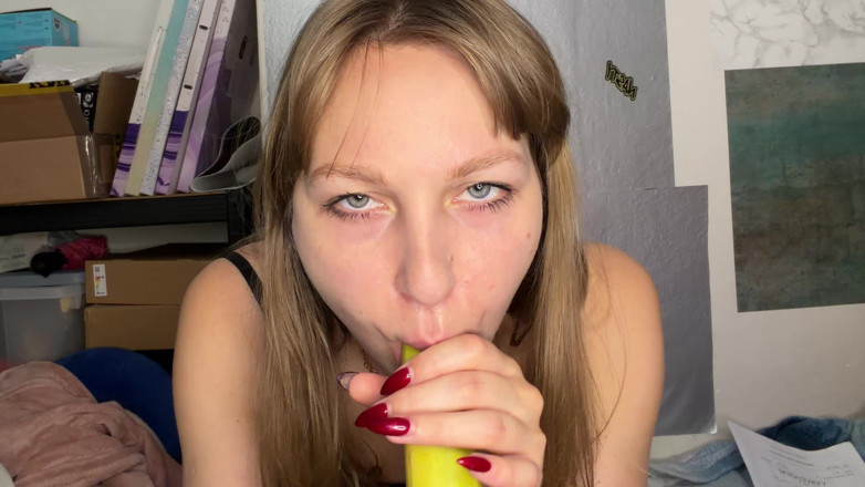 SandraSugar: Banana boquete agradando a banana