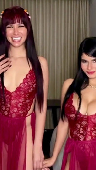 Two Hot Latinas Fuck American Man Amanda Rabbit, Yenifer Chacon and Max Cartel