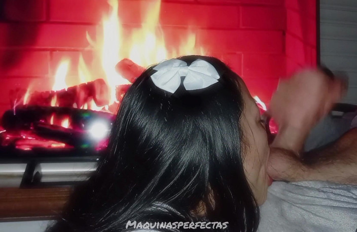 Maquinasperfectas: Ona mi saje koule a já jí plním ústa semenem. Skutečné...