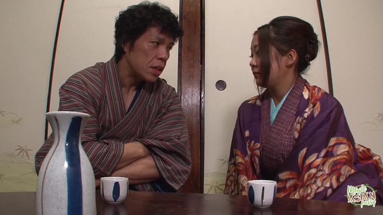 Magic Asian Pussy: Er meditierte und traf ein Mädchen mit großen Brüsten, also...