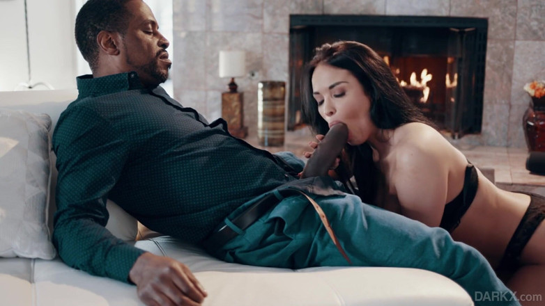 Dark X: Anissa Kate knows how to satisfy her man like a...