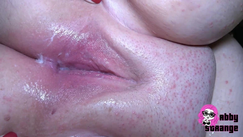 Abby Strange: Gangbang and Cum Play with Julia and Lucy