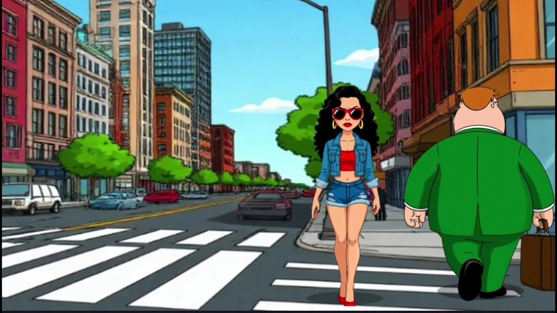 Octopussy Lovers Club: Cuckold's Sexual Fantasies. Cartoon. Parody