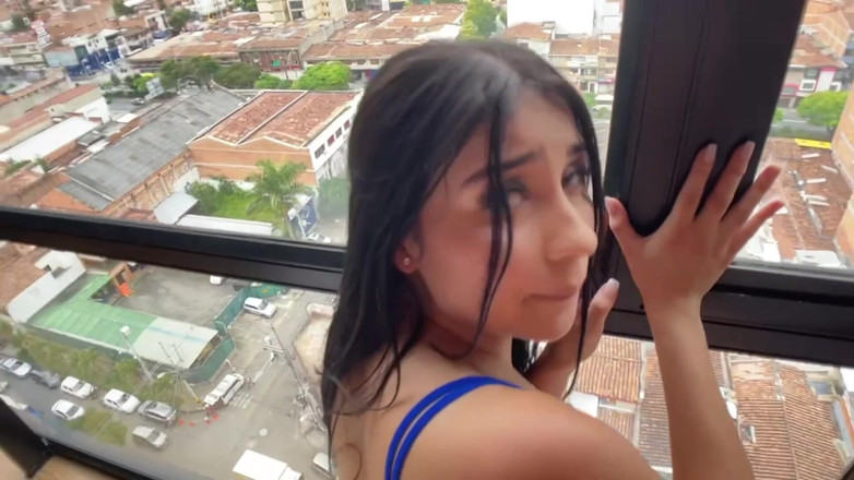 Johnny Grey: Netflix Chill Turned Naughty - Petite Latina Teen Deepthroats and Rims...