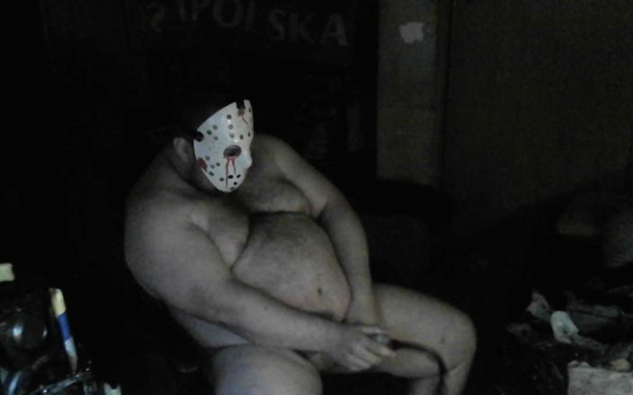 Jerking Perv: Я дрочу свой член в презервативе, пока не кончу