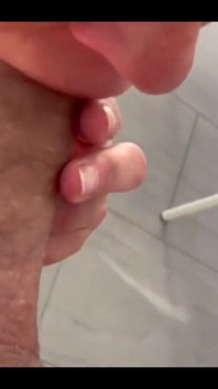 I Give Him Blow Job When He Look My Porn Video and Cum on My Face and in Mouth