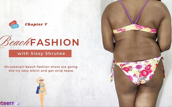 Shruteerani: Beach Fashion अध्याय 5 - बिकनी में एकल भारतीय ट्रांस