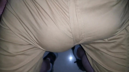 Monster_Meat_: Showing bulge in glory hole at bar