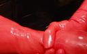 Dream of evolution Vip: Today Is It Red / Red Latex Gloves