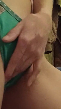 Before Classes in the Bathroom I Jerk off My Hairy Pussy