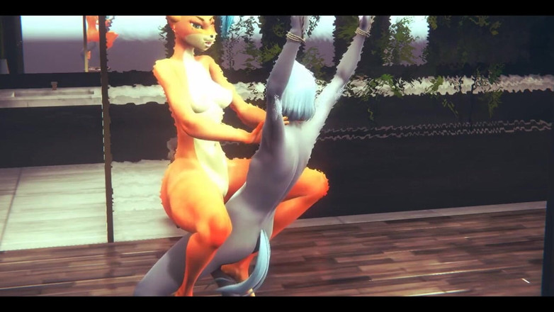 HentaiTubes: Pelz hentai - Foxy wird mit mehreren cums gefickt - japanischer asiatischer...