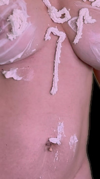 Wifey Loves to Clean Her Perfect Tits