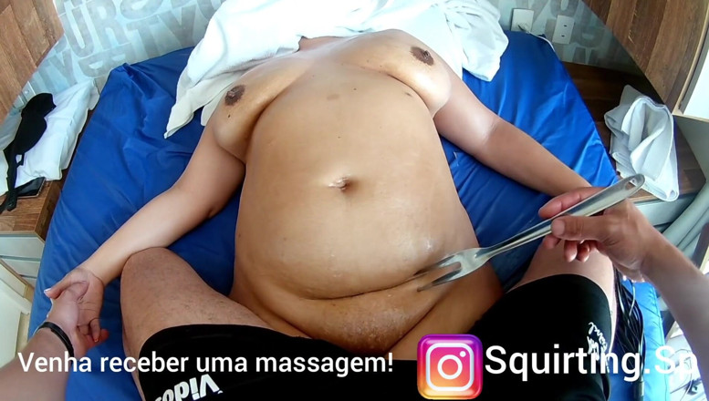 Squirting Sp: Masaj fetiș # 11 terminat. Biciuire, anal