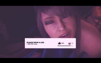 Boob Dance – 3D Animation – 3 Sexy Blondes Dance to the Beat for Your Pleasure – Vam