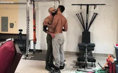 Raw gym sex