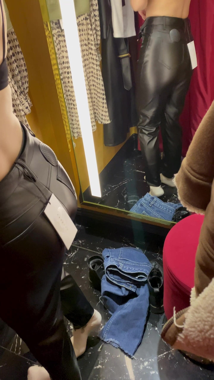 Lady Anna: Trying on Clothes. Part 1