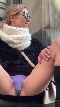 End of Winter Panty Flash