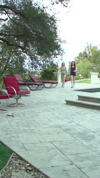 Catie Parker, Ember Stone & Tara Morgan, sexy lesbické teenagerky v sexy trojce