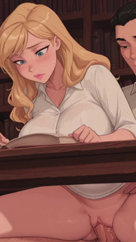 Jogo Arriscado De Negócios Parte 3 - Bibliotecária Safada