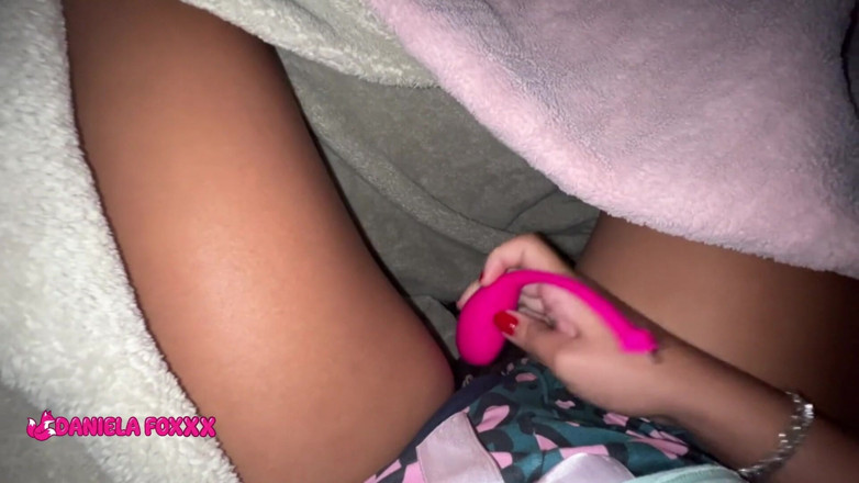 danielafoxxx: He Masturbates at Dawn!! This Toy Wet Her Stockings Very...