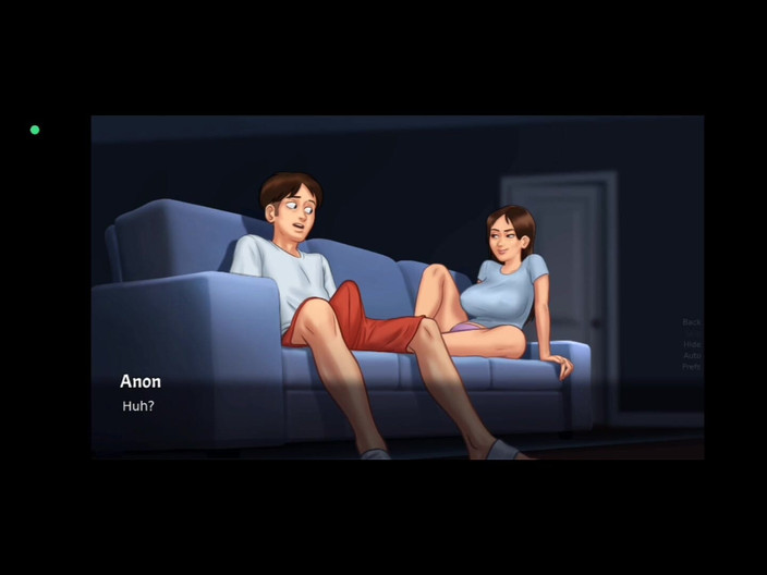 Jones dile: Jenny pega se masturbando no sofá - compilação de cena noturna