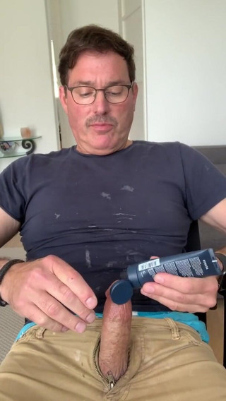 TJenner: Super horny, hard dick bate session. Face