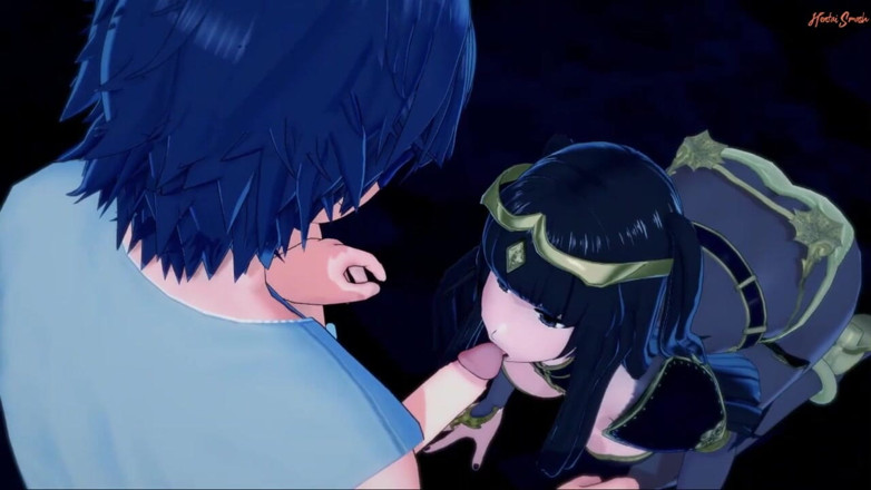 Hentai Smash: Tharja viene scopata da Chrom nella primavera calda - Emblema di...
