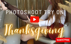 Leverageurassets: 8 thanksgiving, Anprobieren hinter den kulissen promo