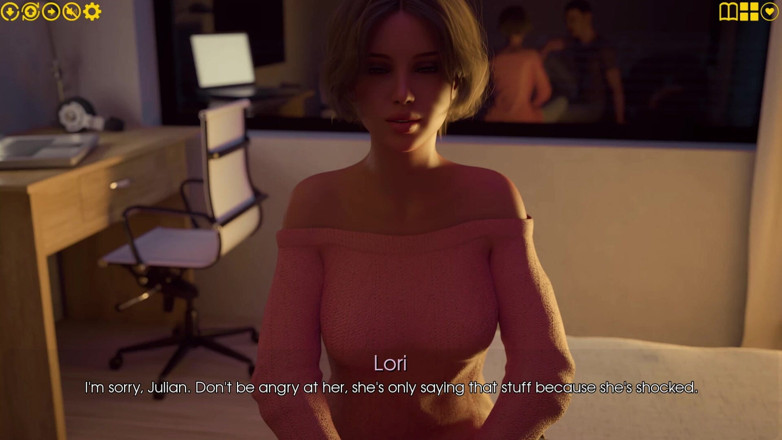 3D Cartoon Porn: 我的快乐 40 - 朱利安幻想着朱莉娅裸体锻炼